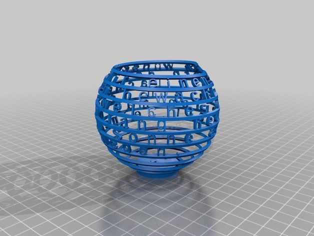 spher math Kunst angepasst 3D print model - Mito3D