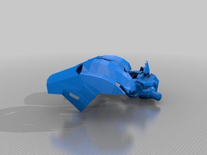 killzone asker zırh kask 3d baskı 3d print model - Mito3D