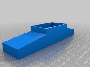 replacement foot box fan parts 3d print model - Mito3D