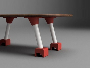 treadmill desk v1 decor 3d print model - Mito3D