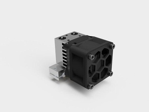 e3d quimera 40mm fan adaptador de la impresora partes voron 3d print model - Mito3D