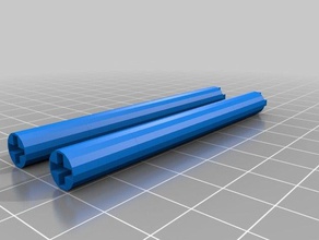 black knex pole construction toys 3d print model - Mito3D