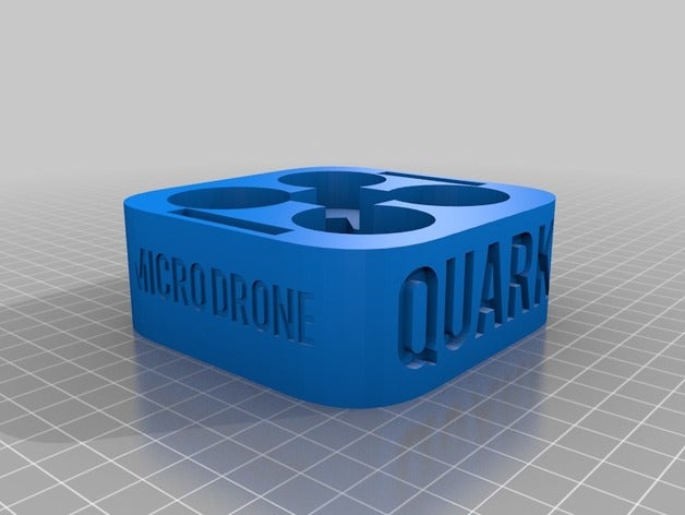 quark Mikro-Drohnen-Fall-box-Ding Organisation 3D print model - Mito3D