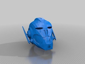 los vengadores, ultron casco mk1 3d impresión 3d print model - Mito3D