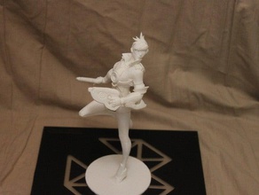 tracer models blizzard game overwatch worgenice 3d print model - Mito3D