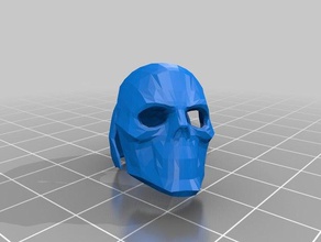 arkham asylum black mask 3d printing 3d print model - Mito3D