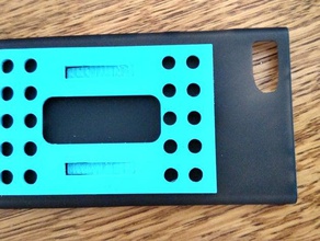 credit-card-Inhaber mobile Telefon 3d print model - Mito3D