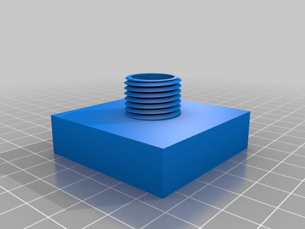 shower head cap bathroom 3D print model - Mito3D