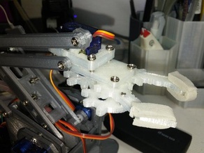 stampabile mearm 01 artiglio robotica 3d print model - Mito3D