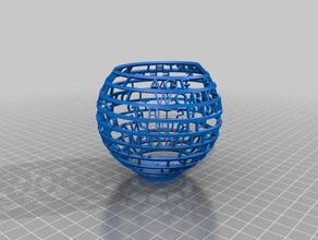 my customized text sphere kk math art 3d print model - Mito3D