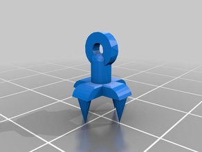 control rod-stiffener anchors better hold rc vehicles 3d print model - Mito3D