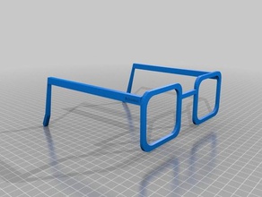 walker óculos personalizado 3d print model - Mito3D