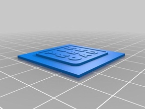 tinker cad çerçeve diğer 3d print model - Mito3D