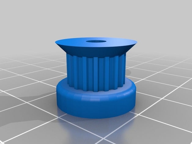 gt2 2mm puleggia 3d la stampante parti personalizzato 3D print model - Mito3D