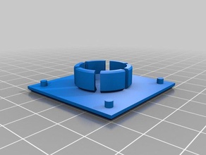 extruder Loch abdecken 3d Drucker - Zubehör ultimaker2 3d print model - Mito3D