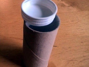 tube de papier la pac les conteneurs 3d print model - Mito3D