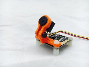 asl certified hiro 180 fpv camera board-style mount rc vehicles 3d print model - Mito3D