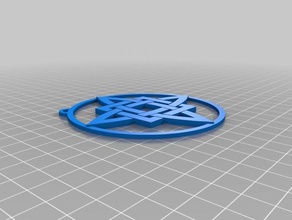 dio slavo divinità svarog amuleto ciondolo segno gioielli 3d print model - Mito3D