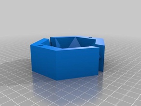 bougie à réchaud moule test1 décor modokit 3d print model - Mito3D