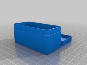 customized project enclosure 43x90x20mm containers 3d print model - Mito3D