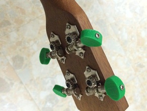 ukulele tuning diy 3d print model - Mito3D