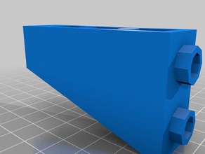 roof tile 1x2x3 toys games 3d print model - Mito3D