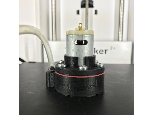 centrifugal water pump diy engineering engineeringstudent 3D print model - Mito3D