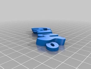 shorty Schlüsselanhänger angepasst 3d print model - Mito3D