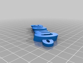 cimone Schlüsselanhänger angepasst 3d print model - Mito3D