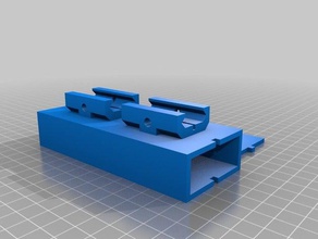 airsoft caja de la batería nimh deporte al aire libre peq picatinny 3d print model - Mito3D