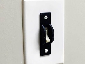 light switch safety guard household electrical 3d print model - Mito3D