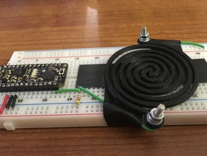 finger potentiometer electronics 3d print model - Mito3D