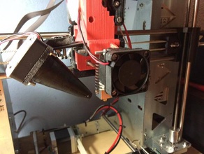 ventilador capa 40mm 3d de l'imprimante pièces extrudeuse ventilateur impresoras p3 en acier prusa i3 3d print model - Mito3D