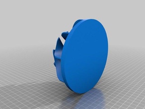 centrifugal impeller turbine compressorfixed other darylcentrifugal makeprintable 3d print model - Mito3D