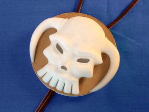 one piece aces skull pendant costume anime cosplay prop jewelry monkey luffy necklace portgas ace skeleton d 3d print model - Mito3D