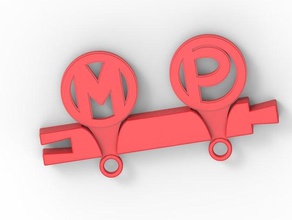 kit para cópia de chaves do agregado familiar a casa chave llavero organização portador suporte 3d print model - Mito3D
