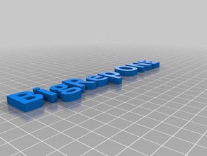grande rep segno i segni loghi personalizzato 3d print model - Mito3D