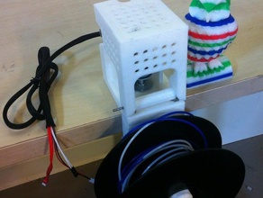 filament fuser block 3d printer accessories art extender extruder joiner reprap spool tool 3d print model - Mito3D