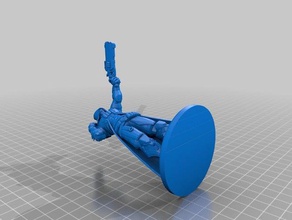 reaper riparato modelli overwatch 3d print model - Mito3D