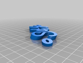 my customized iamburnystext satya no ring organization 3d print model - Mito3D