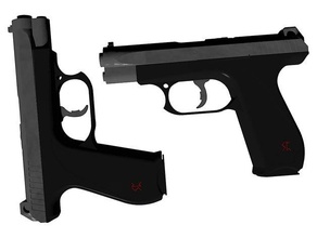 gsh18 props airsoft cosplay costume gun handgun larp lrp pistol replica russian weapon 3d print model - Mito3D
