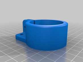 ikea adils Tischbein 40mm Rohr Regal Halterung Haushalt Schlauch 3d print model - Mito3D