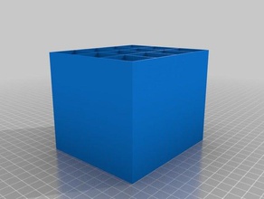 personnalisé boîte de rangement à tiroirs organisation 3d print model - Mito3D