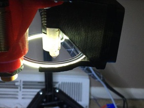 pico 40mm press fan shroud 60mm led ring 3d printer parts 3d print model - Mito3D