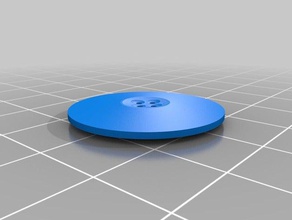 özel uni-düğme gundy moda 3d print model - Mito3D