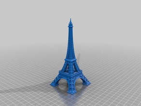 amazing eiffel tower 3d printing 3d print model - Mito3D