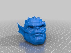 iğrenç bir yüz maskesi 3d baskı 3d print model - Mito3D