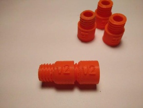 personalizable rosca del tubo partes personalizador apoyo texto 3d print model - Mito3D