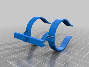 flashlightholder simple 3d printing 3d print model - Mito3D
