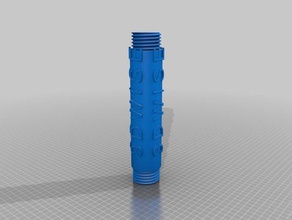 meine angepasste Gewinde-Rohr Teile kundengebundene 3d print model - Mito3D